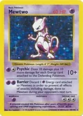 Mewtwo Shadowless 10