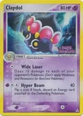 Claydol Reverse Holo 38