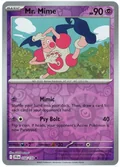 Mr Mime Reverse Holo 58