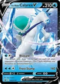Ice Rider Calyrex V Swsh130