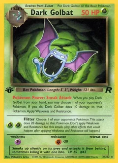 Dark Golbat (1st Edition)