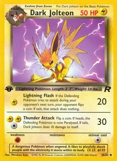 Dark Jolteon (1st Edition)