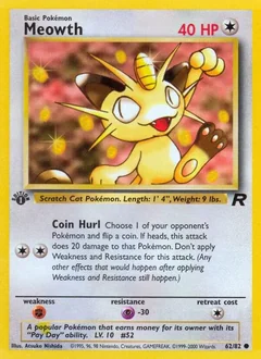 Meowth (1st Edition)