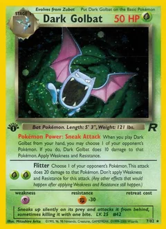 Dark Golbat (1st Edition)