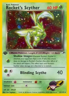 Rocket's Scyther (1st Edition)