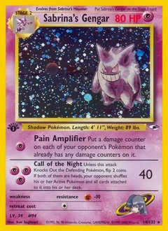 Sabrina's Gengar (1st Edition)