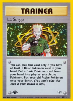 Lt. Surge (1st Edition)