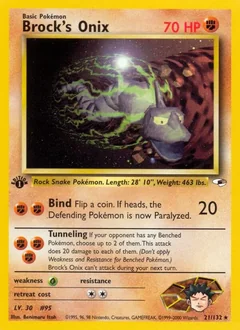 Brock's Onix (1st Edition)
