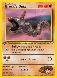 Brock's Onix (1st Edition)
