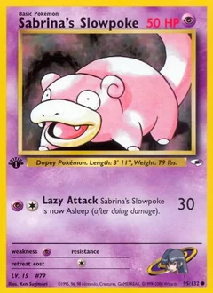 Sabrina's Slowpoke (1st Edition)