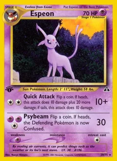 Espeon (1st Edition)