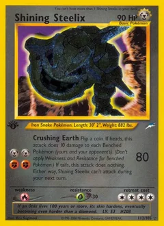 Shining Steelix (1st Edition)