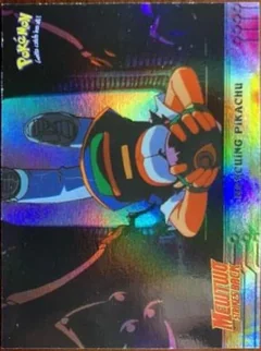 Rescuing Pikachu Rainbow Foil 30