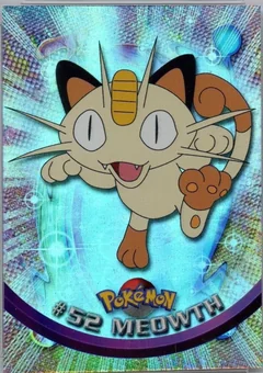 Meowth Rainbow Foil 52