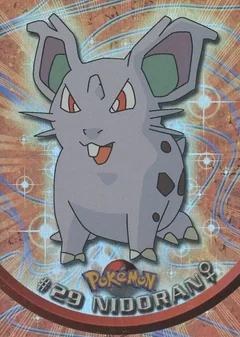 Nidoran Rainbow Foil 29