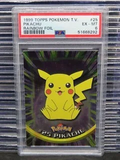 Pikachu Rainbow Foil 25