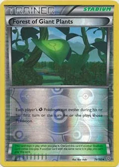 Forest Of Giant Plants Reverse Holo 74