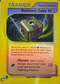 Darkness Cube 01 Reverse Holo 119
