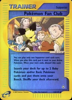 Pokemon Fan Club Reverse Holo 130