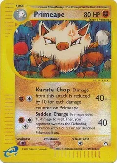 Primeape Reverse Holo 29