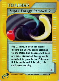 Super Energy Removal 2 Reverse Holo 134