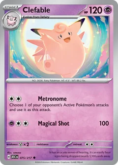 Clefable Energy 75