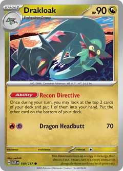 Drakloak Energy 159