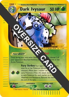 Dark Ivysaur Jumbo 6