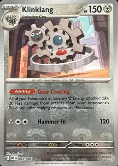 Klinklang Master Ball 63