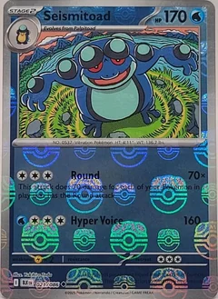 Seismitoad Master Ball 21