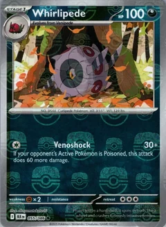 Whirlipede Master Ball 55