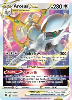 Arceus Vstar League Promo 123