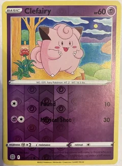 Clefairy Reverse Holo 53