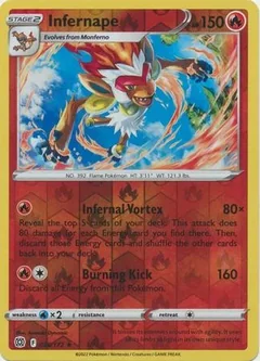 Infernape Reverse Holo 26