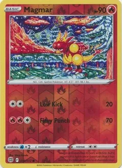 Magmar Reverse Holo 19