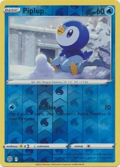 Piplup Reverse Holo 35