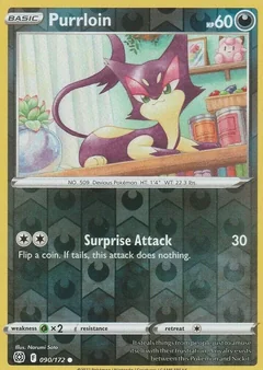 Purrloin Reverse Holo 90