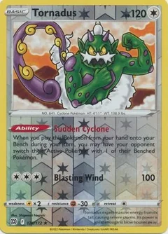 Tornadus Reverse Holo 126