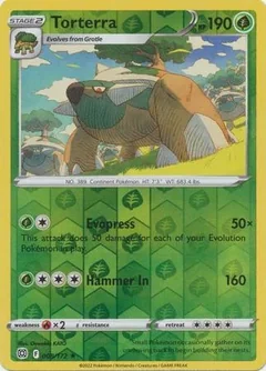 Torterra Reverse Holo 8