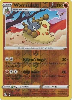 Wormadam Reverse Holo 77