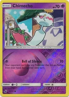 Chimecho Reverse Holo 43