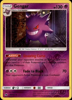 Gengar Reverse Holo 38