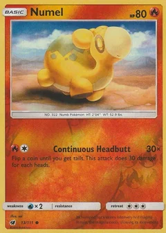 Numel Reverse Holo 13