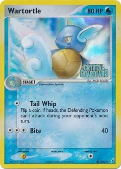 Wartortle Reverse Holo 43