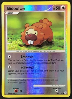 Bidoof Reverse Holo 70