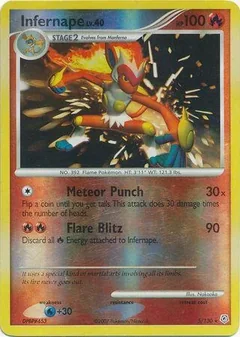 Infernape Reverse Holo 5