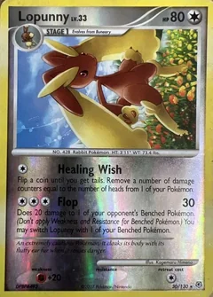 Lopunny Reverse Holo 30