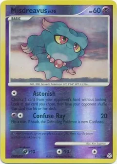 Misdreavus Reverse Holo 91