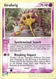 Girafarig Reverse Holo 16
