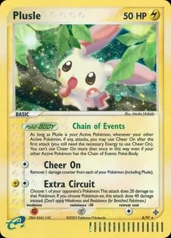 Plusle Reverse Holo 8